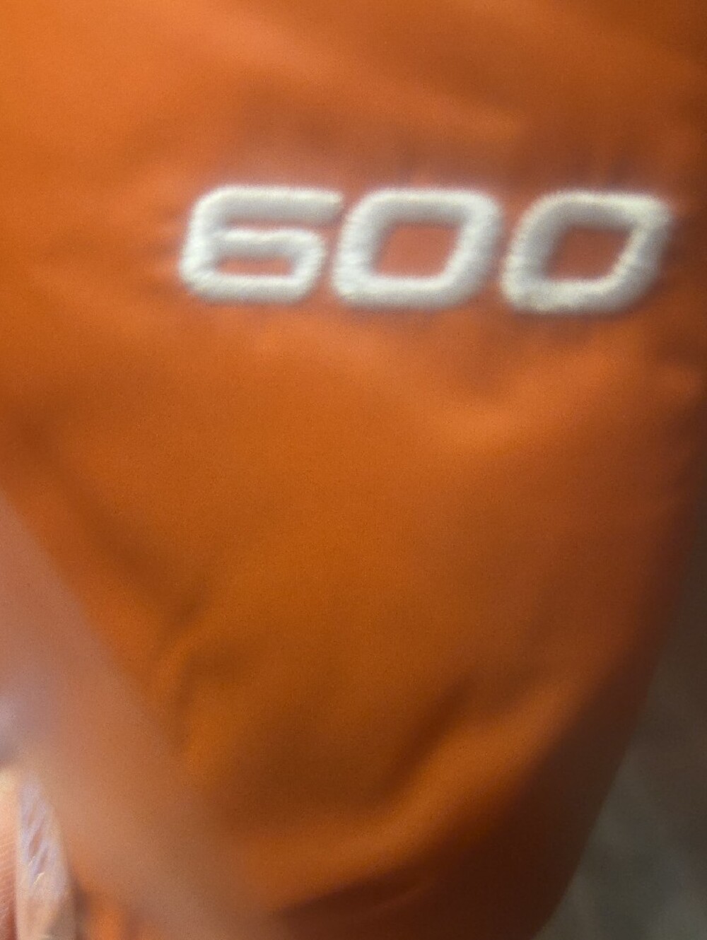 The North Face Orange Insulated Puffer Jacket. New Still In Plastic - Picture 4 of 4